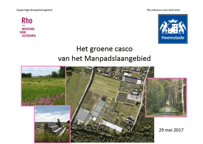 groene casco manpadslaangebied